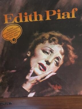 Edith Piaf Vintage Vinyl Record